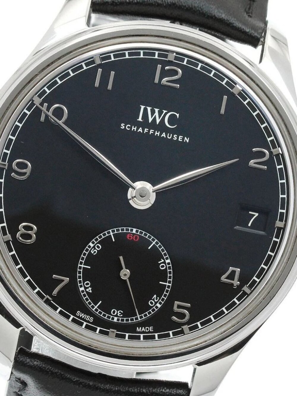 IWC SCHAFFHAUSEN Portugieser 8Days IW510202 Hand Winding Men's Watch_951499